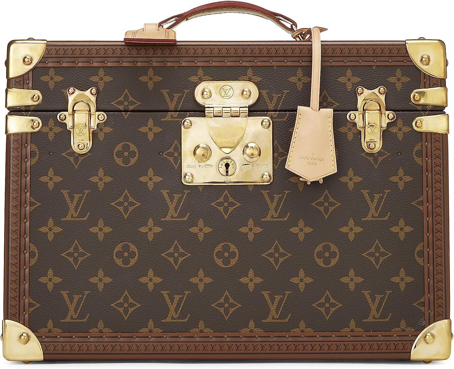 Pre-Loved Monogram Canvas Boite Pharmacie, Brown