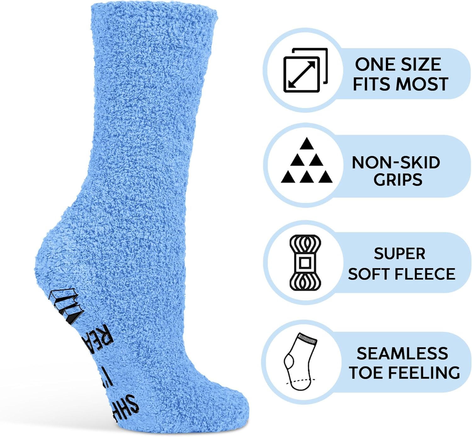 VICRAZY Book Lovers Gifts, Funny Reading Socks for Book Lovers, Cute Gifts for Readers Women, Ideal gifts Socks For Reader - Image 6