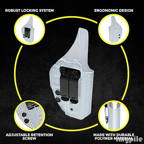 Miniatura 5 de IWB - Funda para funda interior de cintura, accesorios para pistola para hombres y mujeres