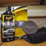 Meguiar's Ultimate Liquid Wax, 473 ml, with Towel and Applicator Pad - 8
