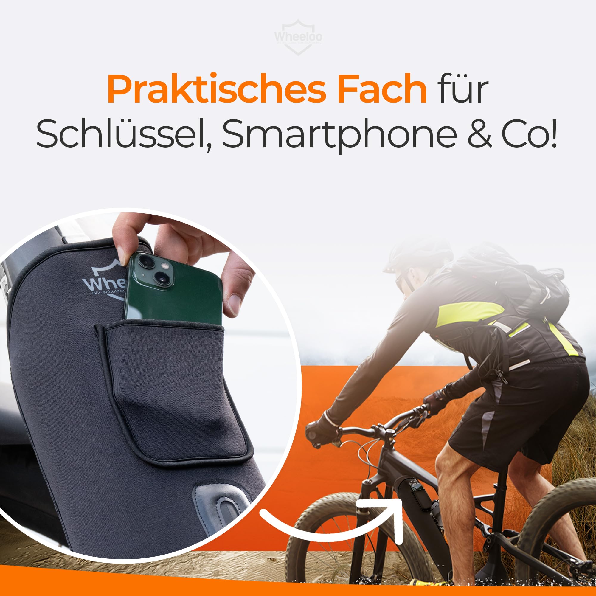 OneNine Coque de protection pour batterie de vélo électrique, coque de
