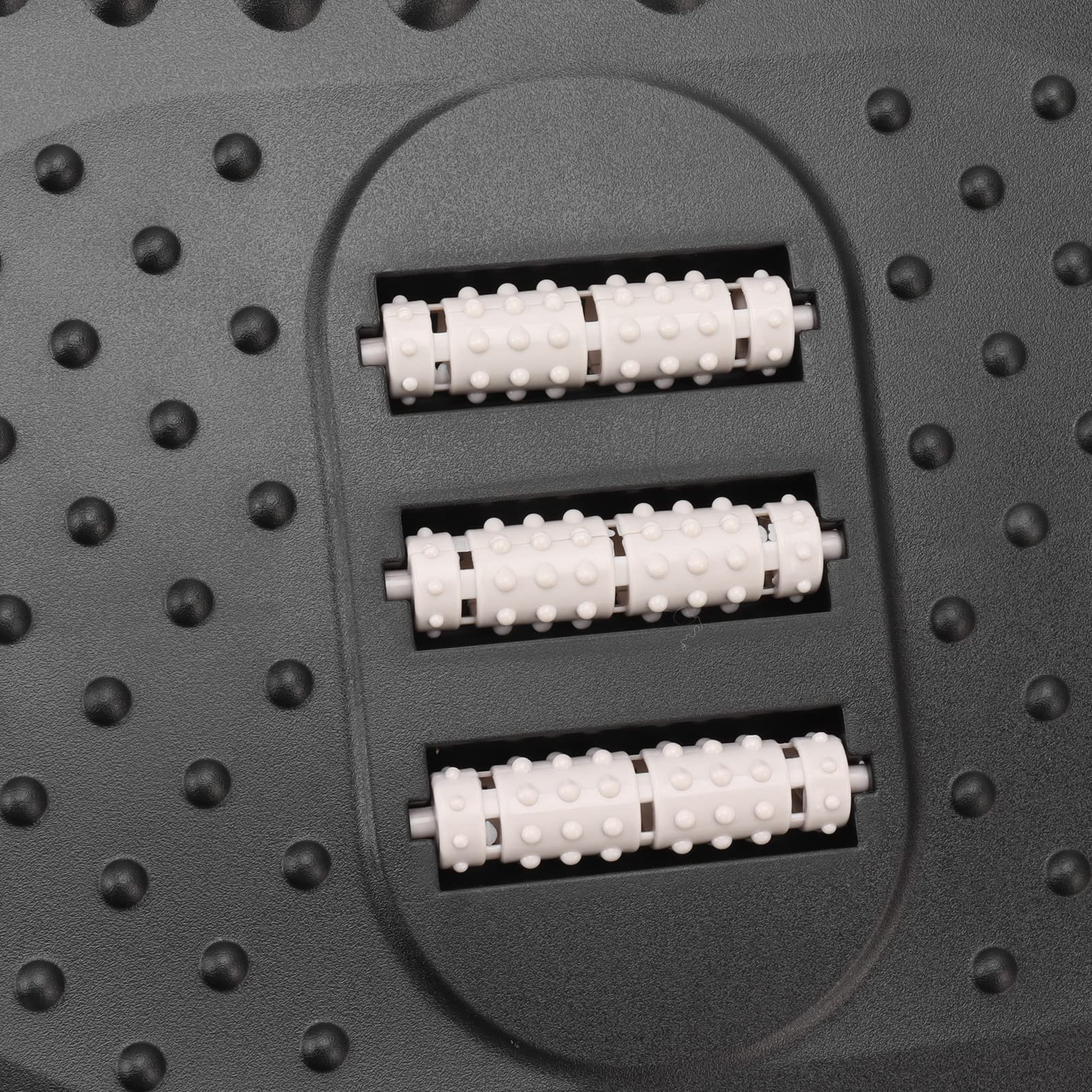 FTVOGUE Podnóżek Pod Biurkiem, Ergonomiczny Podnóżek z regulacją (BLACK)