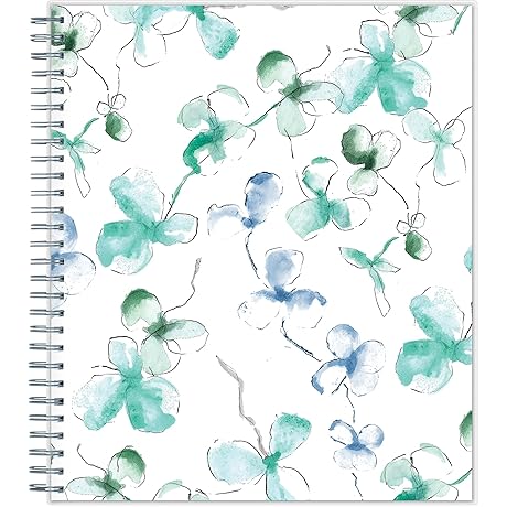 2024 Monthly Planner: Enhanced Organization in Azure Elegance