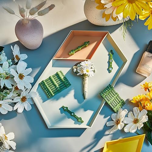 Miniatura 4 de Waydress Imanes florales Boutonniere pequeños Ramillete Fix Boutonniere Imanes Ramillete Broches Broches Palillo de Flor para Boda Hecho a Mano