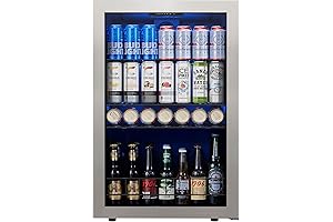 Uber Appliance 4.6 Cu.Ft Compact Beverage & Beer Fridge