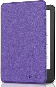 Étui De Protection En PU Pour Kindle Voyage (2014 - Modèle NM460GZ) - Fonction Veille/réveil Auto, Léger