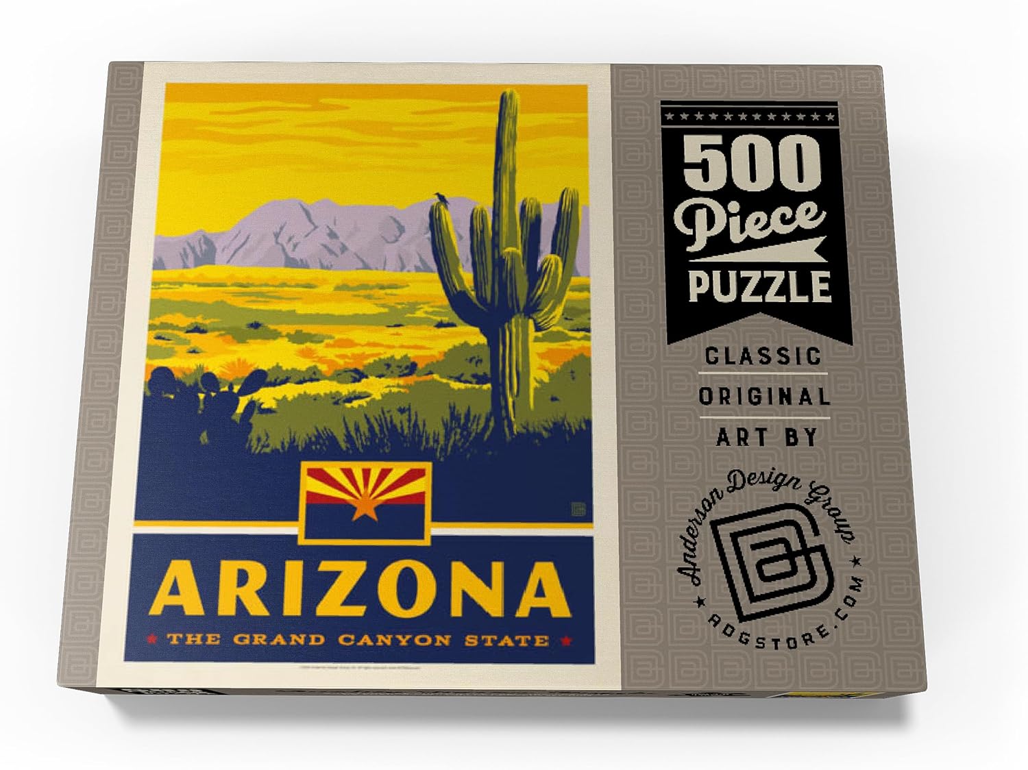 MyPuzzle Arizona: The Grand Canyon State - Premium 500 Piece Jigsaw Puzzle for Adults