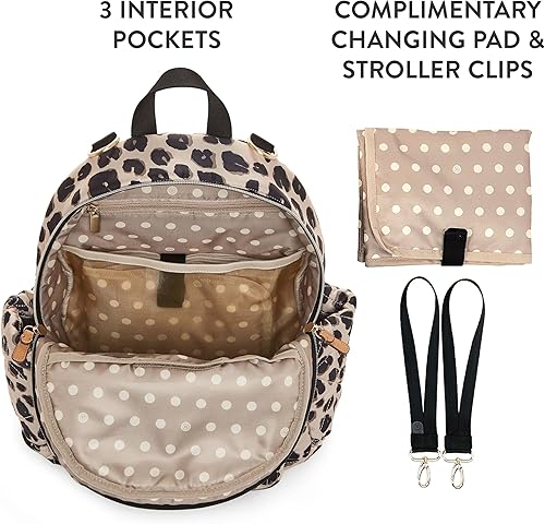 Miniatura 10 de TWELVElittle Mochila para pañales Little Companion, Camo Print, Bolsa de pañales