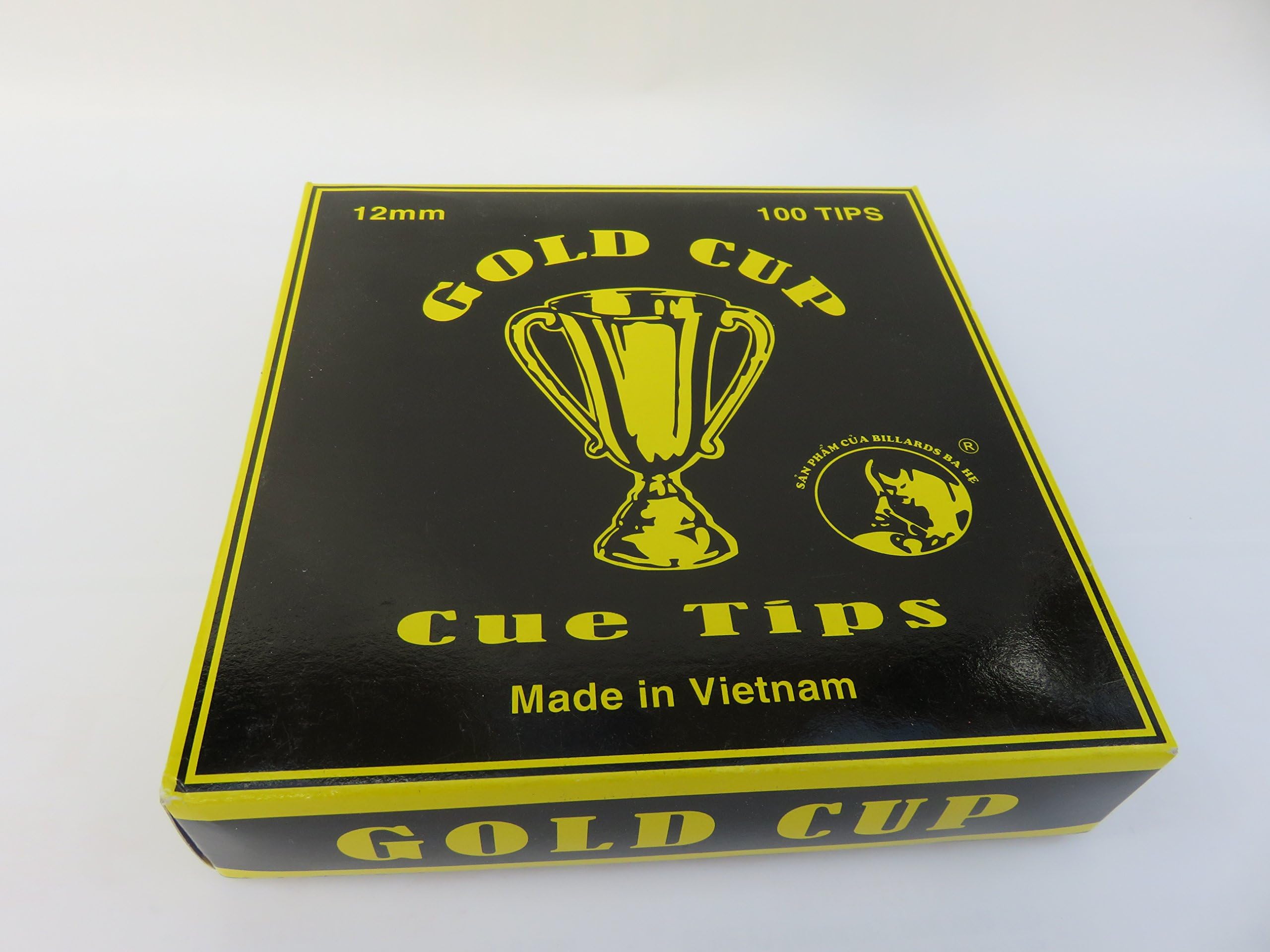 New Billiards Slip On Cue Tips Buffalo Hide - 100 Pcs