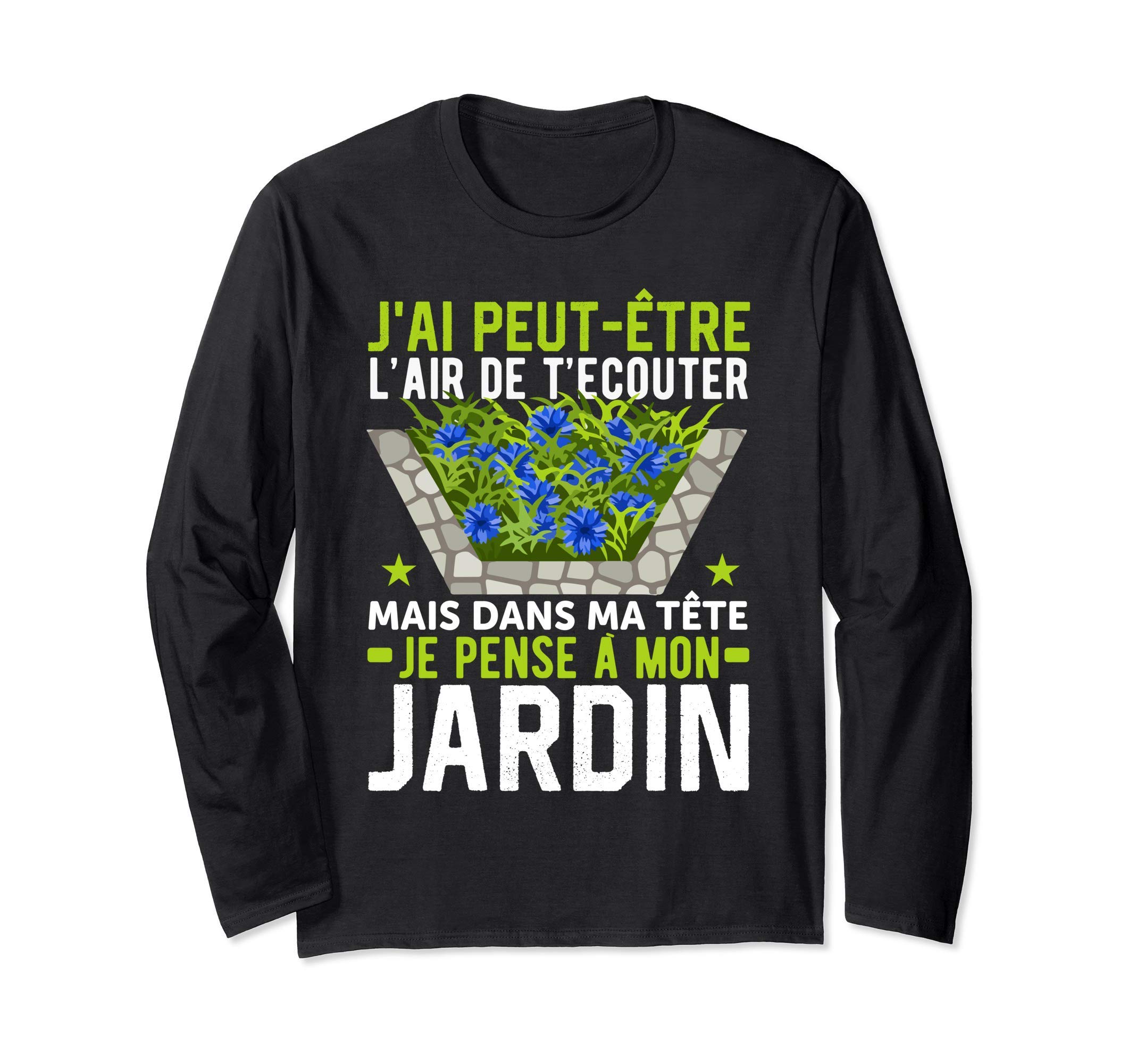 Drôle Travailler Dans Mon Jardin & Poules Cadeau Jardinier T-Shirt
