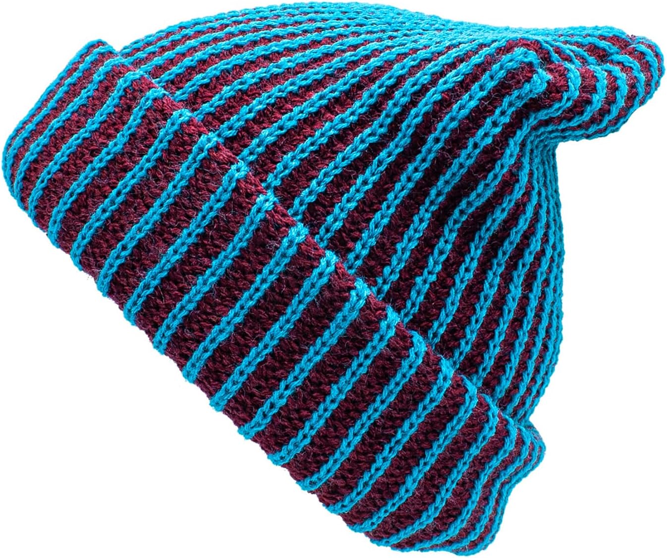 Peter Grimm Frontside Cuffed Acrylic Knit Beanie Cap Hat, Unisex