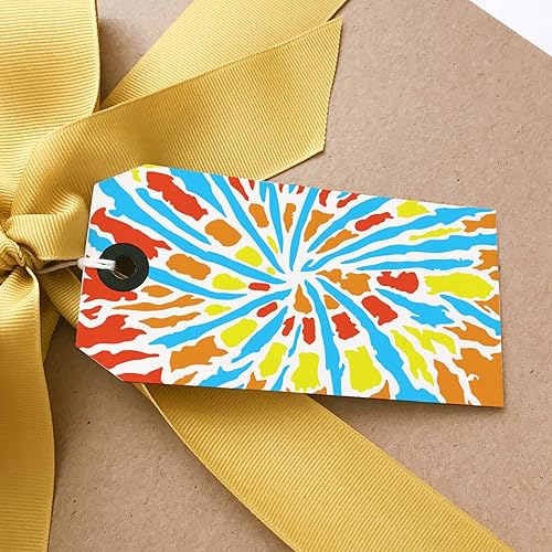 Miniatura 4 de FINGERINSPIRE 4 plantillas de teñido anudado en capas de 5.9 x 5.9 pulgadas, plantilla de pintura reutilizable con patrón de teñido anudado,