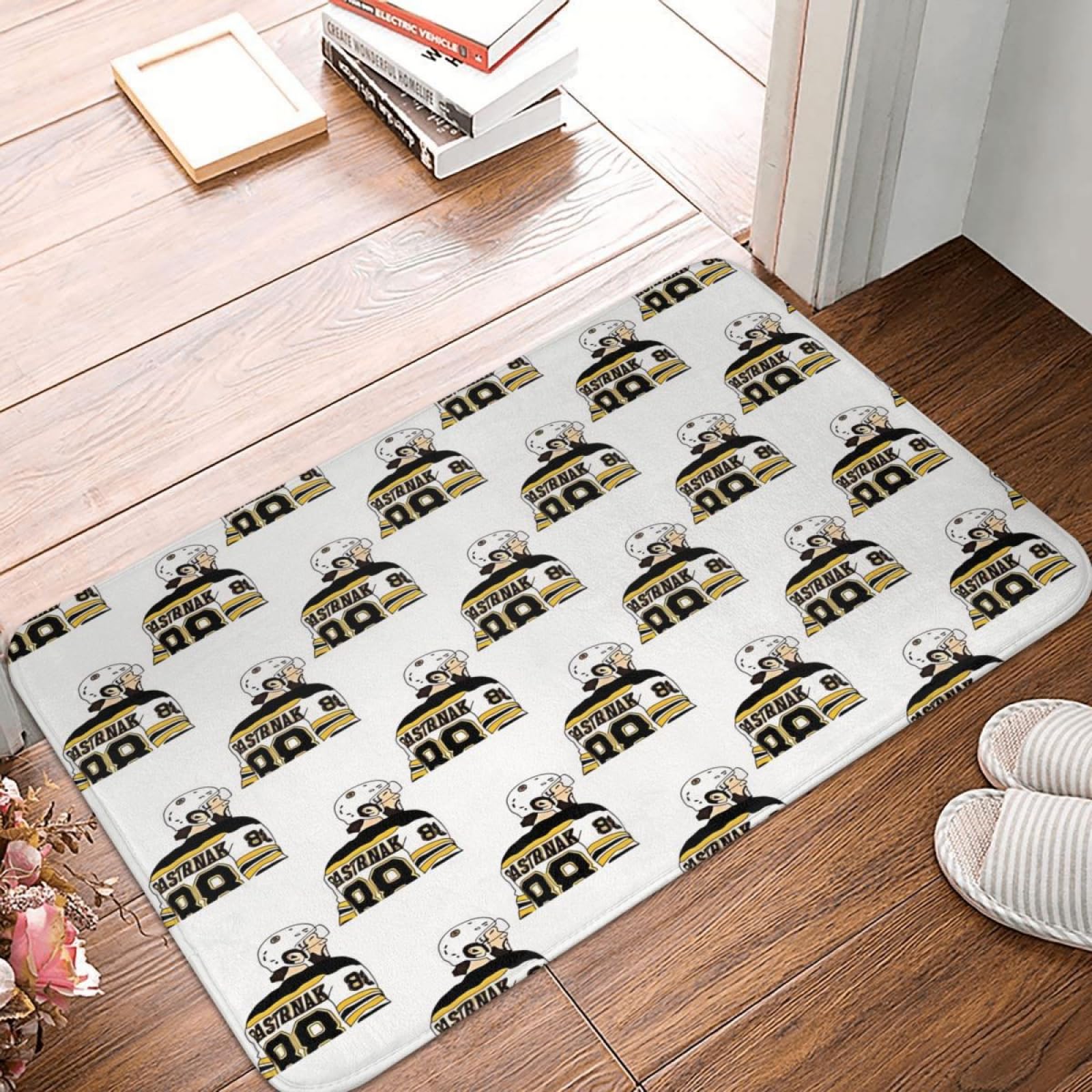 Tapis Hockey sur Glace Pastrnak fini les sols sales et les tapis qui glissent