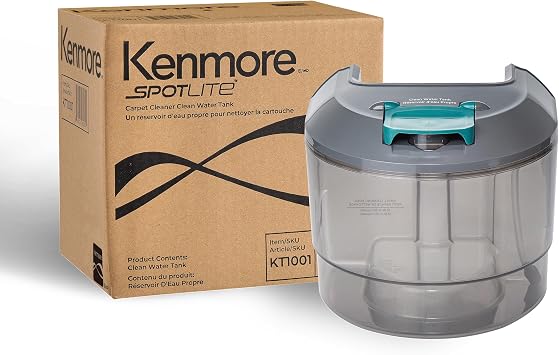 Kenmore KT1001 Replacement Clean Water Tank, for SpotLite Portable Carpet Spot Cleaner & Pet Stain Remover Model KW2001, KW2001.01