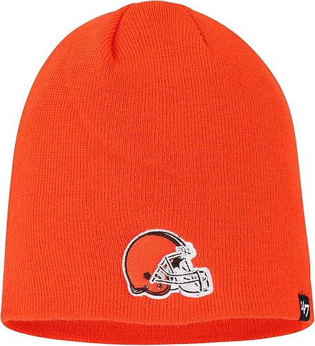 '47 Men's Orange Cleveland Browns Secondary Beanie
