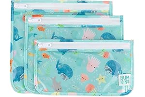 Kids on the Go Travel Kit Set of 3 Ocean Life Blue