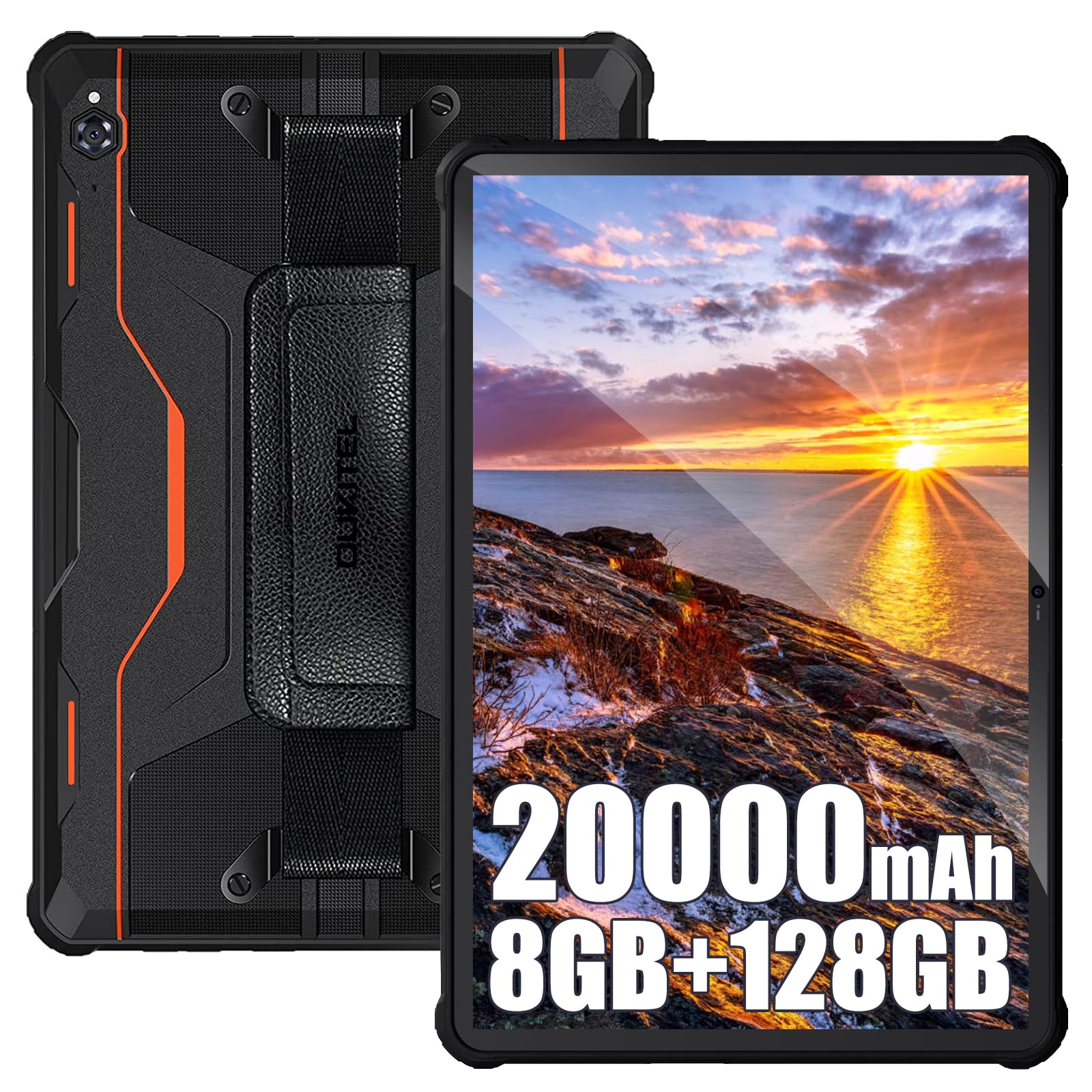 Amazon.co.jp: OUKITEL RT2 防水タブレット 20000mAh大型バッテリー 