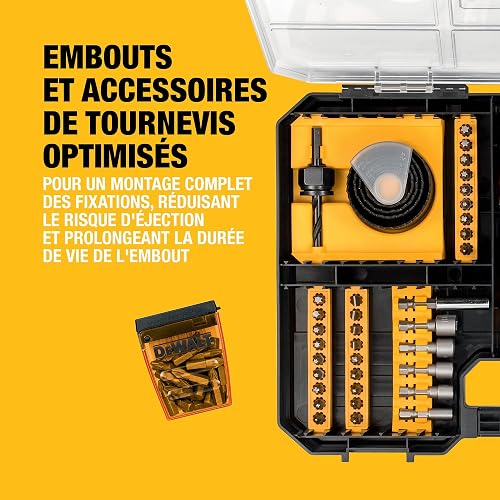 DEWALT High Performance Drill Drive Set (100 pc.), Fits Tstak IV Drawer, DT71569-QZ - 10