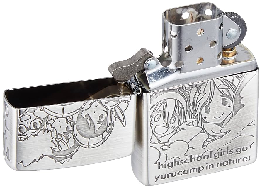 ゆるキャン△ C柄 野クル Zippo ZIPPO ゆるキャン△ C柄(野クル) | ZIPPO,デザイン,アニメ