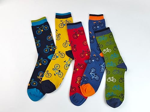 Miniatura 6 de Lavencious Calcetines deportivos y de vestir de bambú a media pantorrilla para hombre, talla 10-13, 13-15