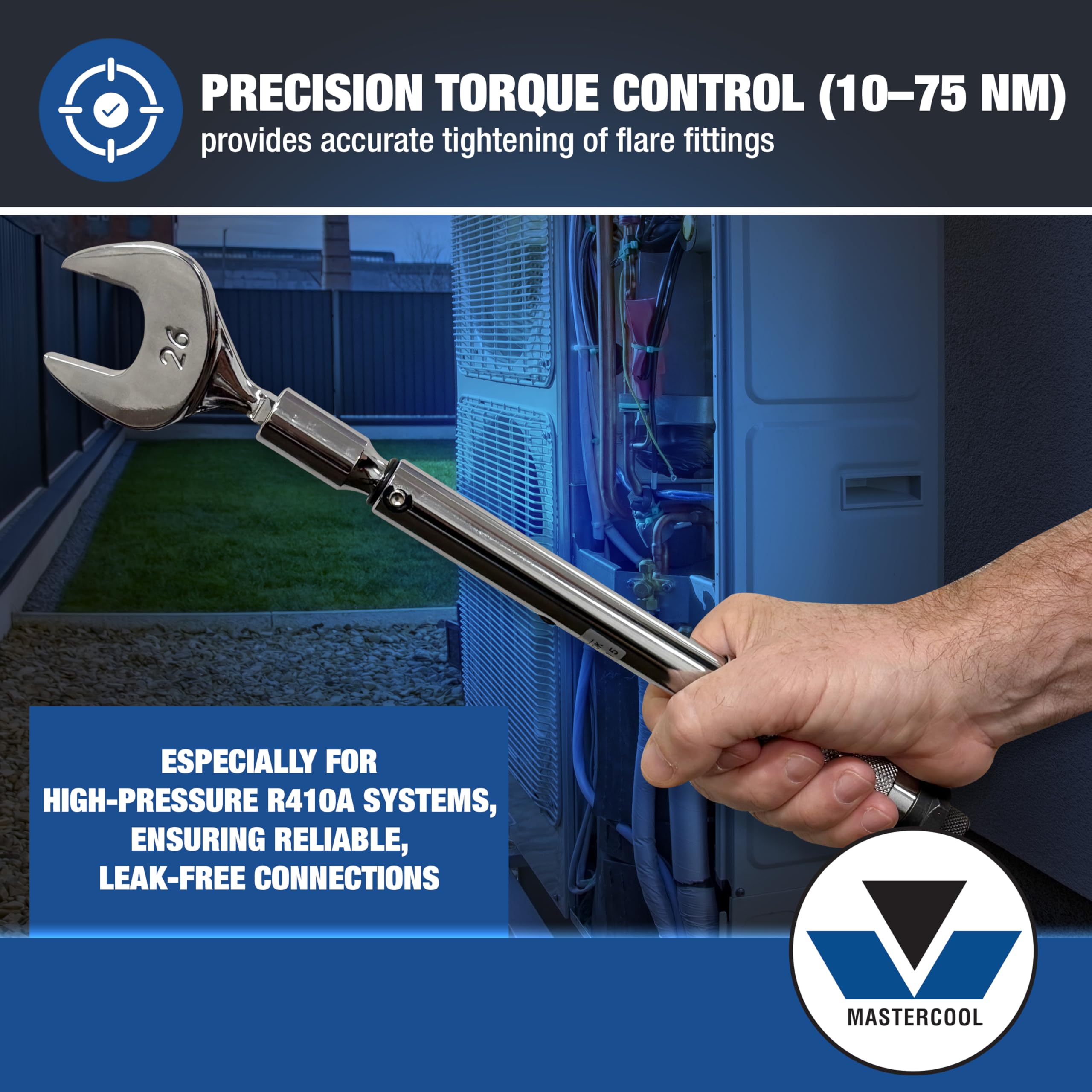 Mastercool 70078 Torque Wrench 6-Head Kit : Amazon.in: Home