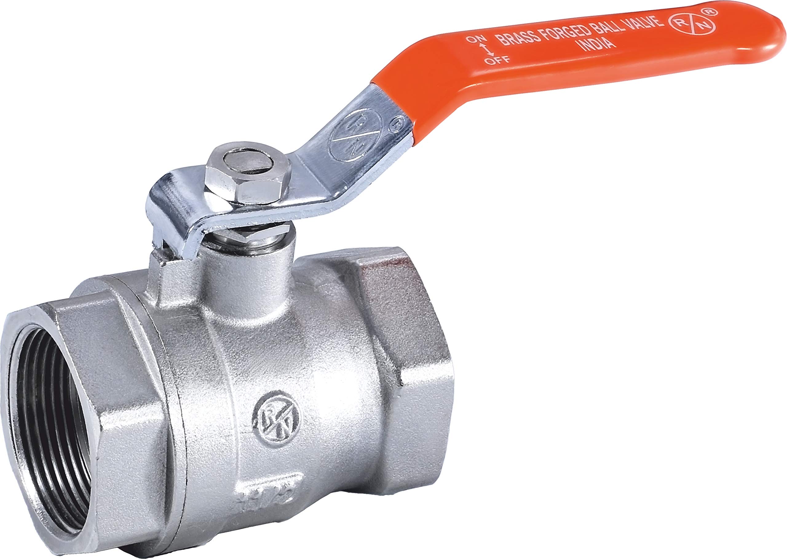 RN Forged Brass Ball Valve 1/4 Inch (8mm) Nickel Plated Valve for Water Fiting Treatment Equipment, RNBV170008 (B08ZMW86ZB) Amazon Price History, Amazon Price Tracker