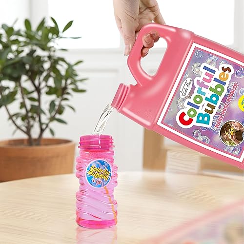 Vista 43 de Solución concentrada de burbujas Lulu Home, solución de repuesto de burbujas de 1 L/33.8 onzas de hasta 2.5 galones para máquina de burbujas de Red-2