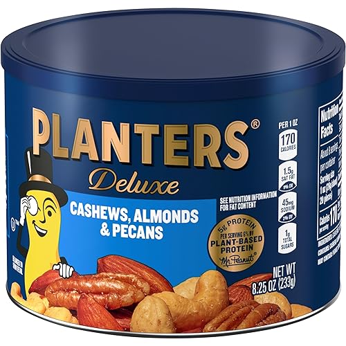 Miniatura 4 de Planters Select Anacardos (Mezcla de nueces de almendras y nueces pecanas, lata de 8.25 onzas)