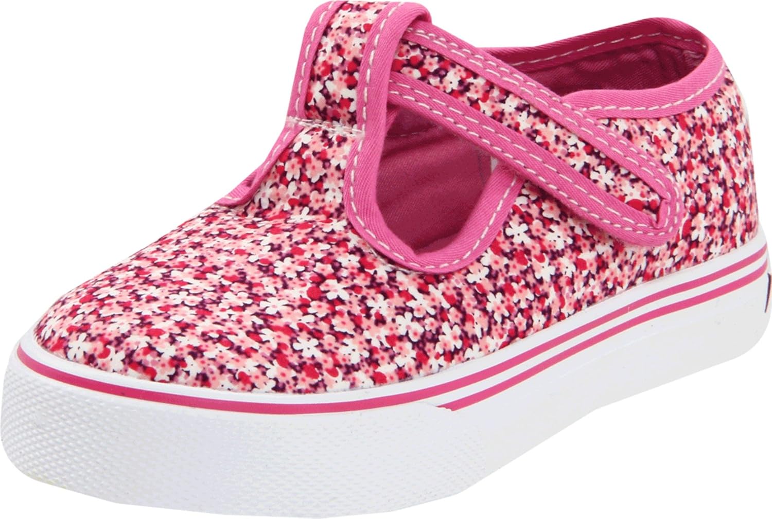 Morgan & Milo Ellie Flat (Toddler/Little Kid),Pink Floral,1.5 M US Little Kid