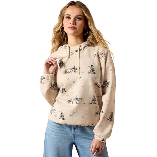 Women's Essential Hoodie Oatmeal Heather