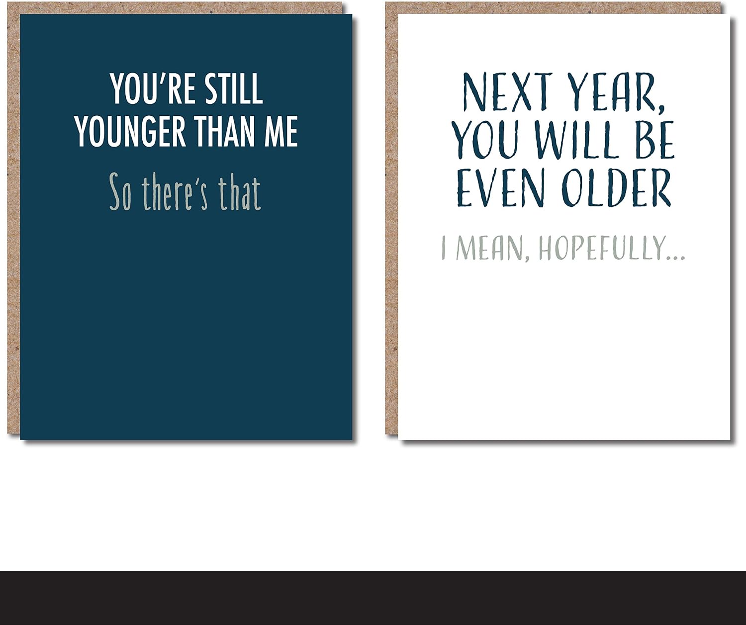 Happy Birthday Card - Single 4.25 X 5.5 Greeting Card With Envelope, Blank Inside, Funny Cards For Men And Women, Funny Birthday Cards For Men And Women