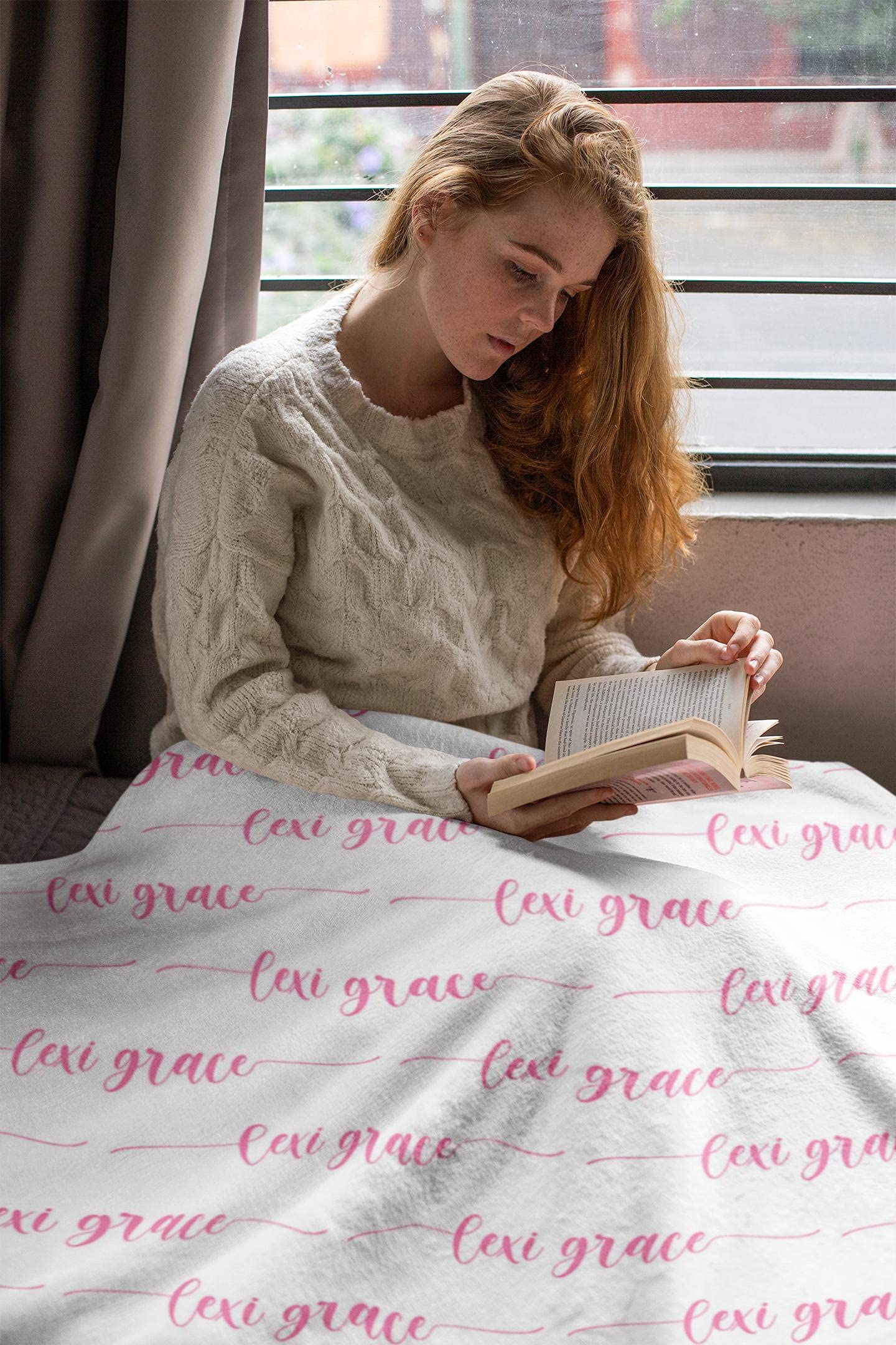 Personalized Baby Blanket With Name & Photo - Custom Soft Throw Blanket Gift For Newborns - View #2