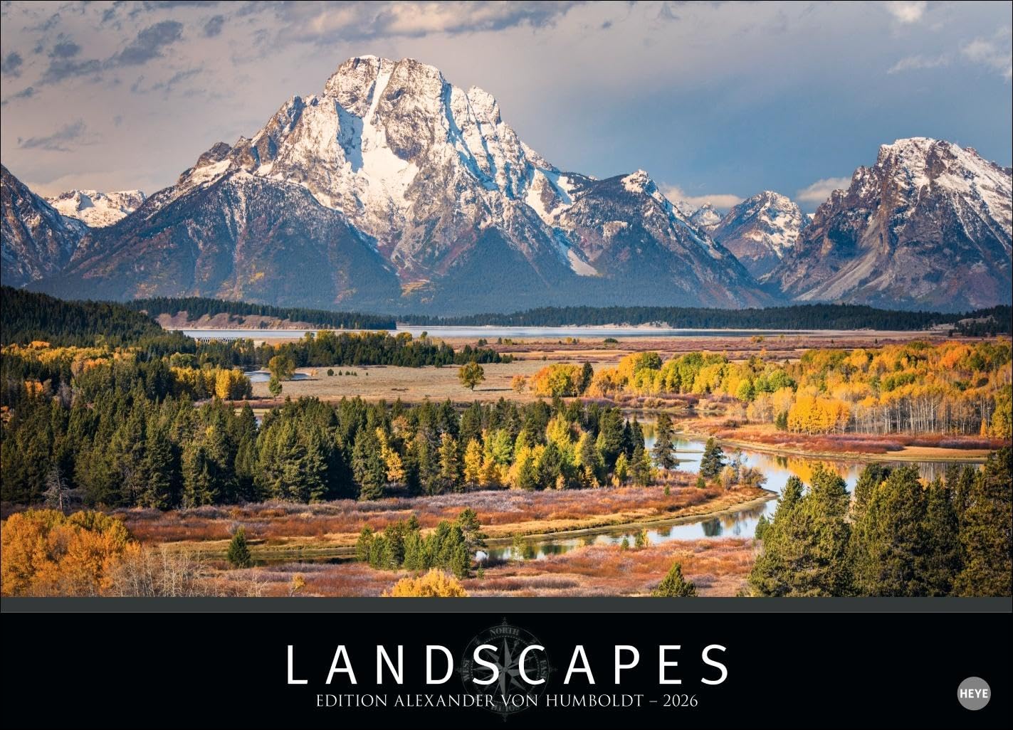 Landscapes Edition Kalender 2026: Edition Alexander von Humboldt. Großer Fotokalender mit Landschaftsaufnahmen der besten Naturfotograf:innen. Hochwertiger Posterkalender.
