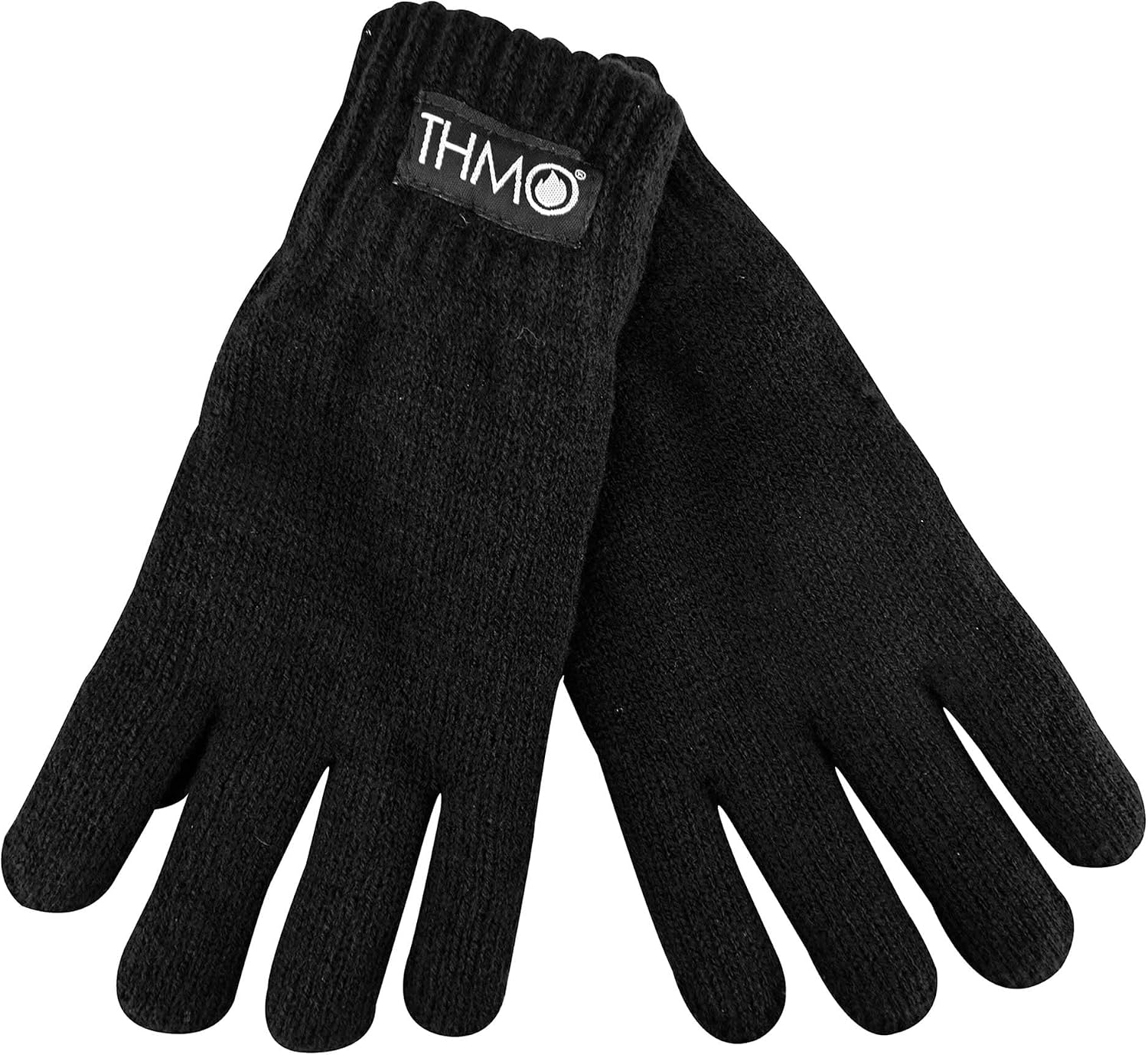 THMO Thinsulate Kids Winter Gloves | Childrens Knitted Thermal Full Finger Gloves