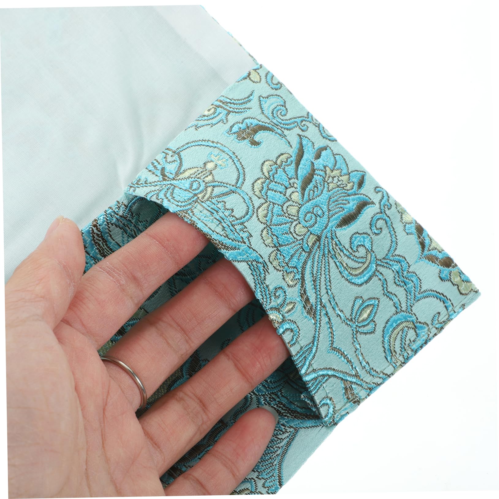SHINEOFI 4 Pièces couverture de livre lavable livre decoration décoration pochette protège pochette de roman te pratique pour ordinateur portable couvertures de journal