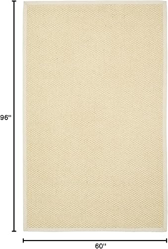 Vista 117 de Safavieh - Alfombra, colección Saffron, Sintético, Crema