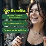 Organika Canadian-Made Lion's Mane - Ultra Strength Organic Mushroom Extract - 2800mg - Nootrophic, Natural Support for Memory, Mood, Neuroprotection and Cognition - 120vcaps, 120 Day Supply
