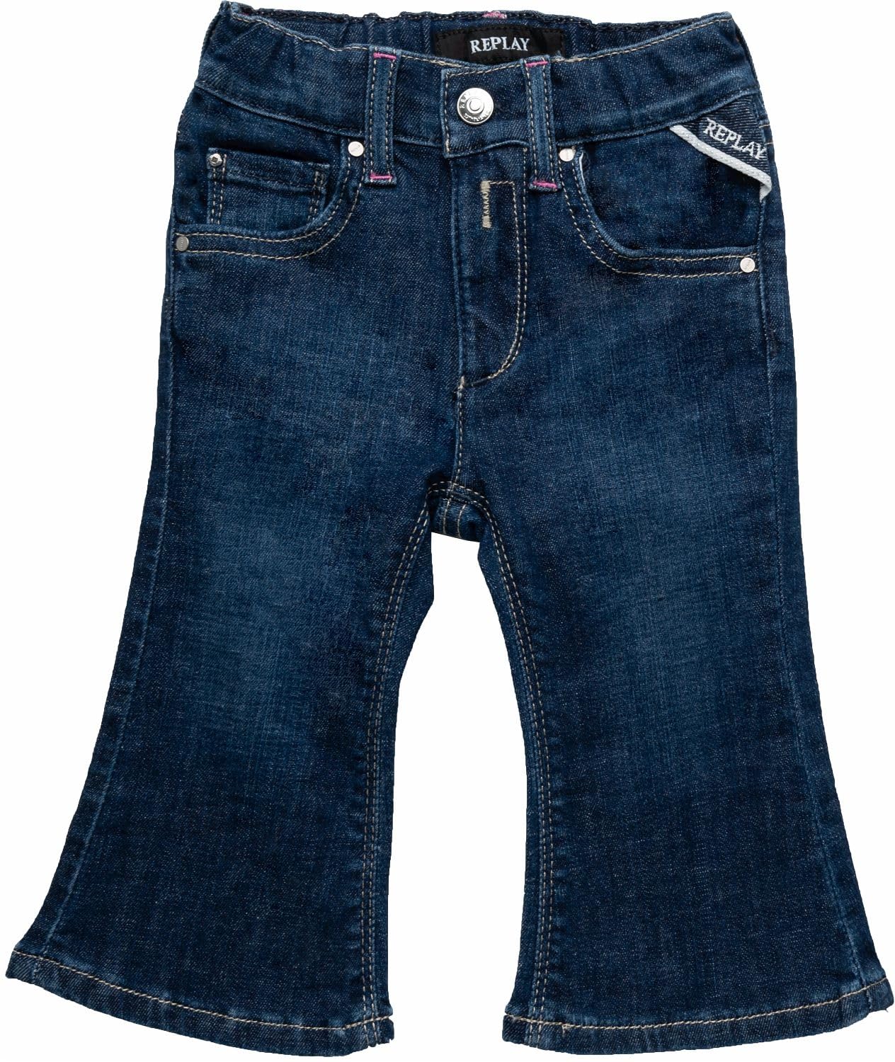 Replay Pg9205 Stretch Denim - Jeans Bebé-Niñas