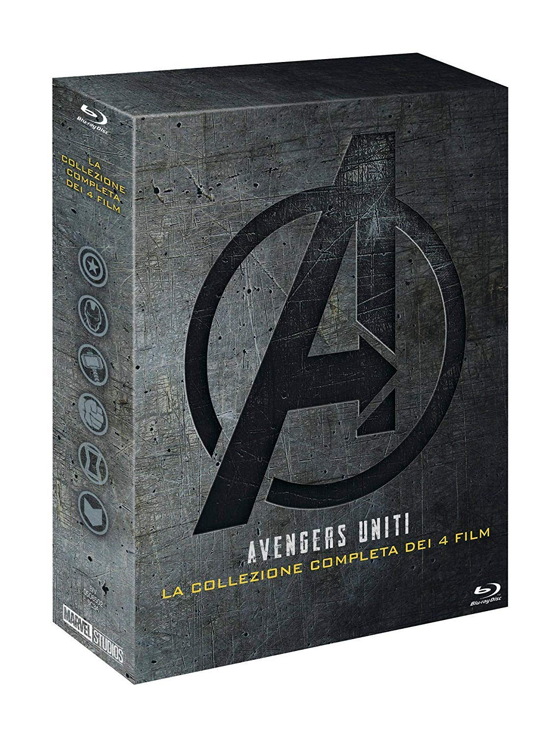 Marvel Avengers Collezione 1-4 (5 Blu Ray)
