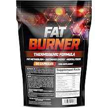 Thermogenic Fat Burner - High Strength Weight Loss Pills for Men & Women - Metabolism Booster & Cutting Supplement - Energy & Performance Support