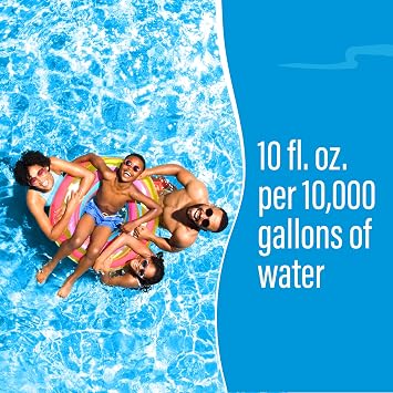 Poolife Defend+ Algaecide 1 Qt - Dual-Action Pool Algae Control Treatment - Non-Foaming Formula Improves Water Clarity - Kills Green, Black & Mustard Algae - Fast-Acting for All Pool Types