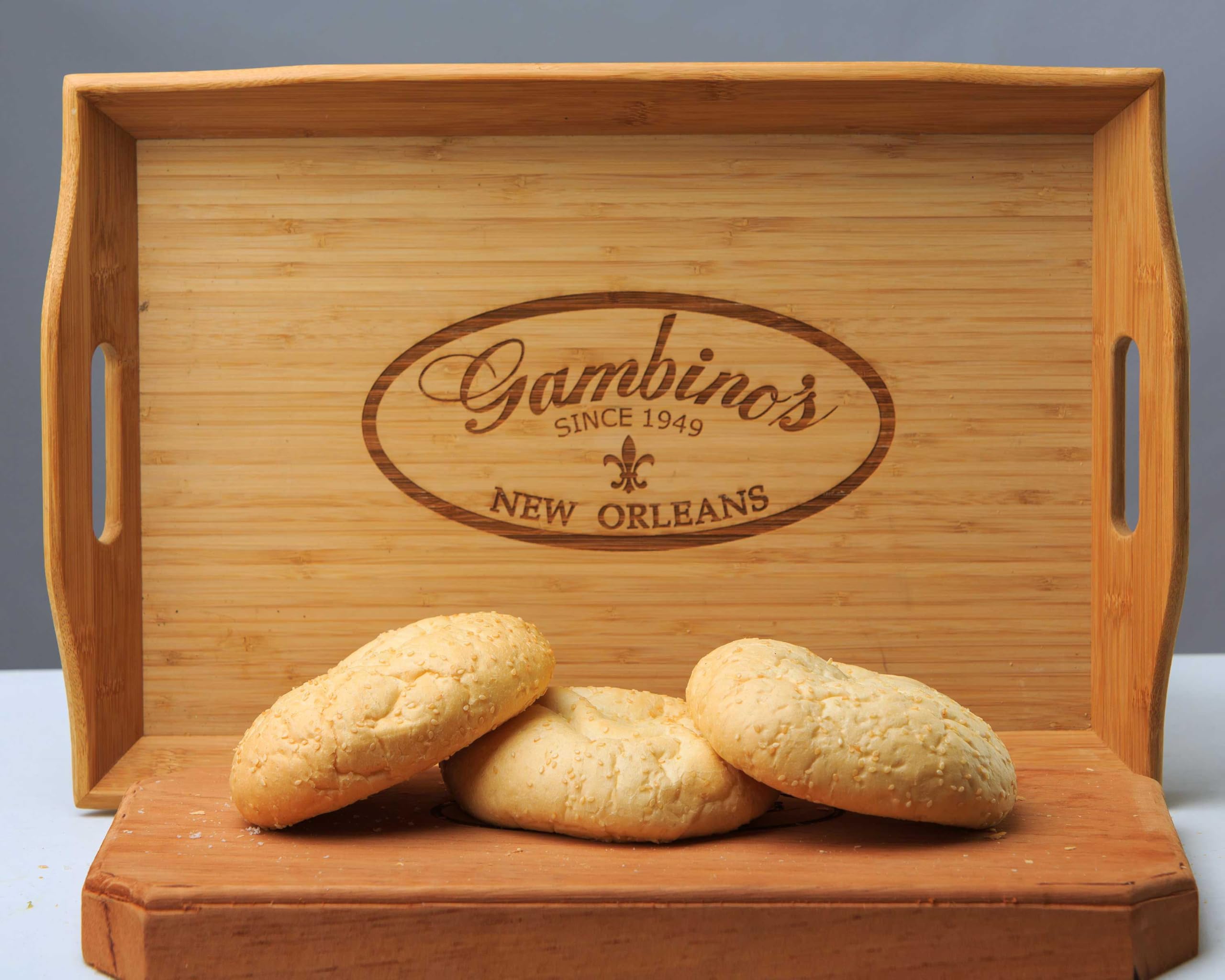 Gambinos Muffuletta Bread by Gambino's – 5 inch, Pack of 48