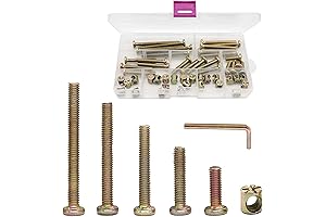 Crib Bolts Replacement Kit for Beds and Chairs