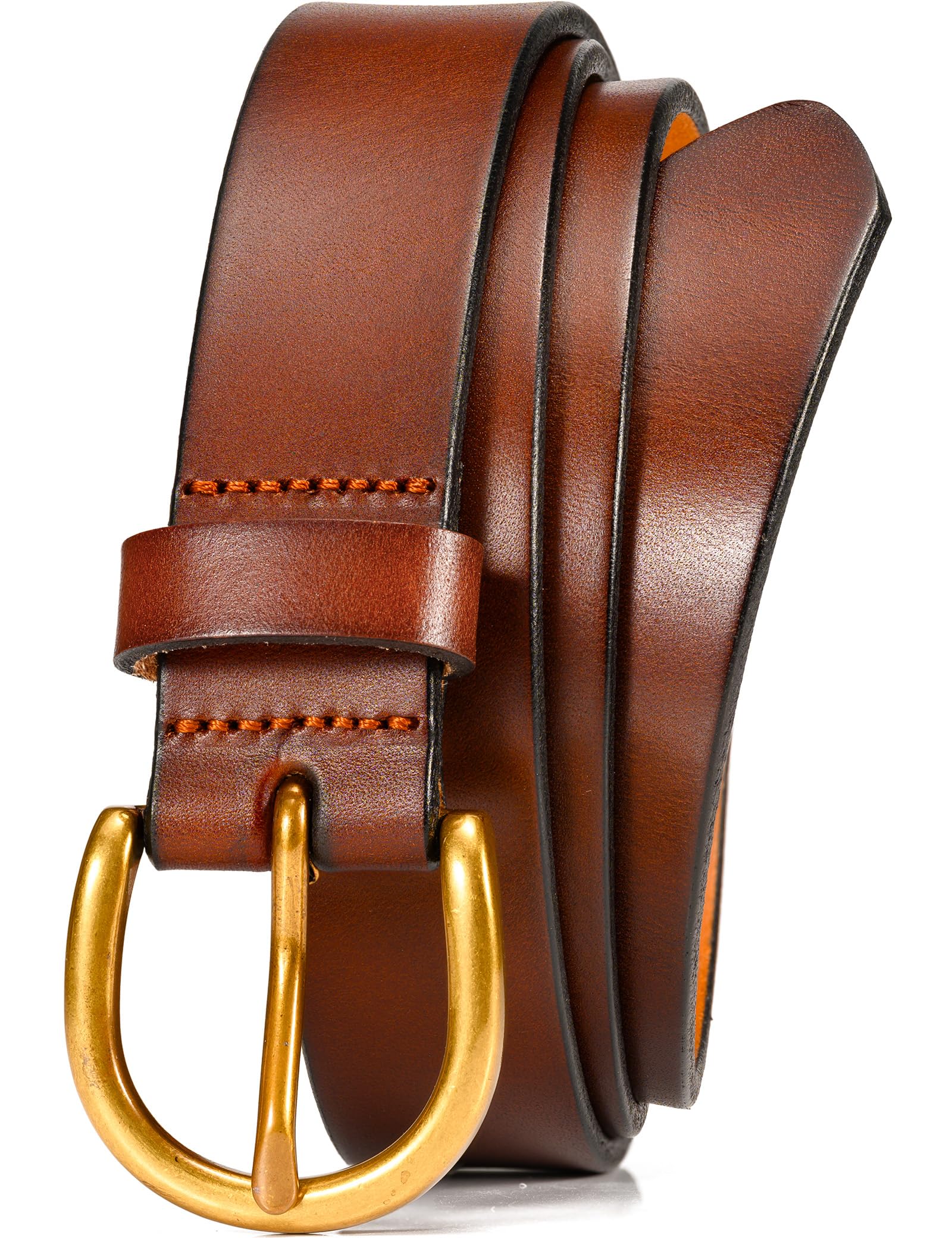 WOLFANT Womens Casual Leather Jean Belt