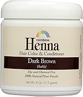 Vista 1 de Henna Rainbow Research para teñir el cabello, de color negro, HEN40003, 4 onza, 1, 1