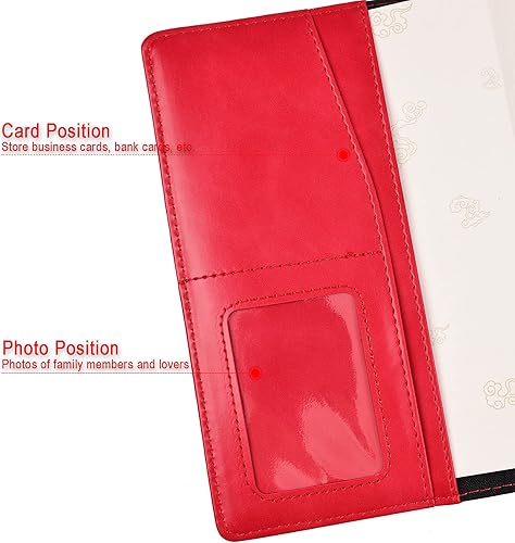 Vista 44 de Dragon - Diario de cuero, cuaderno de tapa dura, diario recargable con cerradura, diario de escritura en papel en línea/en blanco con cerradura