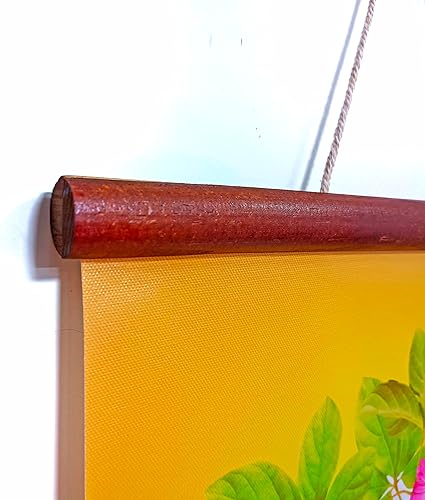 Miniatura 8 de BLACK DECK Marco para póster de lienzo de 12 x 16 pulgadas con ganchos de madera clara, arte de pared con un mensaje cálido para tu madre, regalo