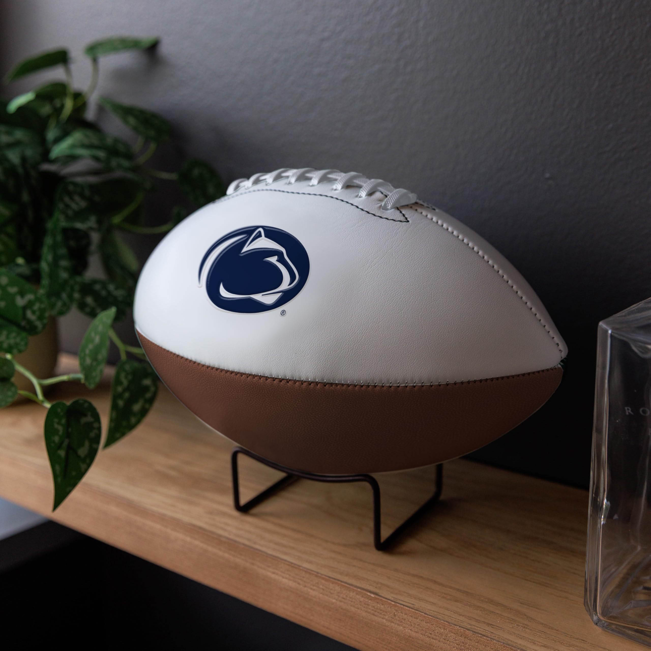 logobrands Balón de fútbol Americano de tamaño Oficial de Penn State, Color marrón