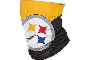Steelers Unisex Nfl Team Logo Neck Gaiter Multiuse