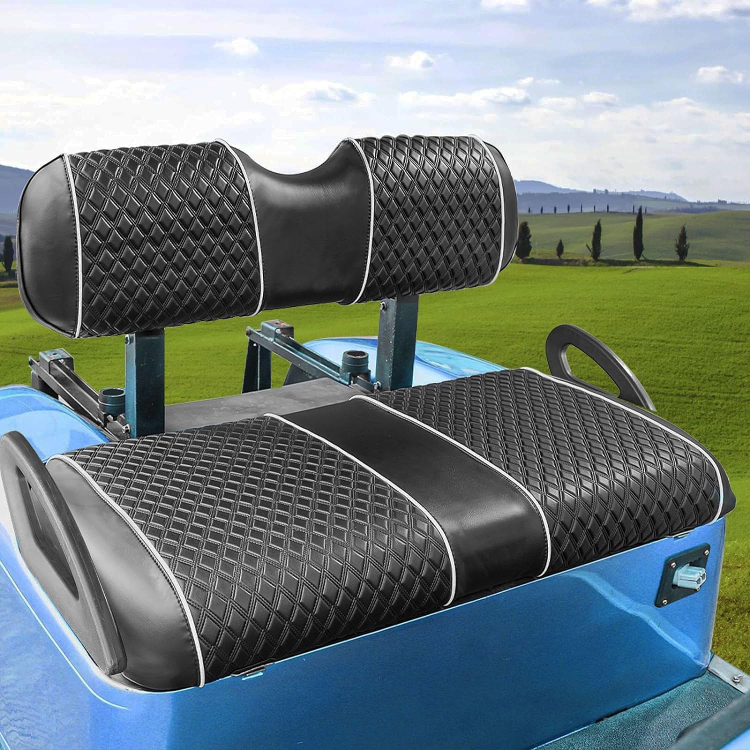 Amazon.com: ZOOMYIN EZGO TXT Seat Covers, Golf Cart Seat Covers for